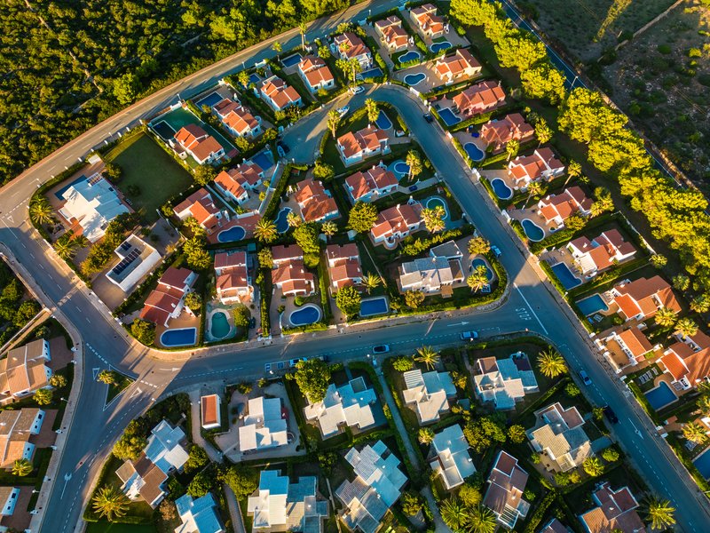 ciudad de Puebla foto tomada con dron
